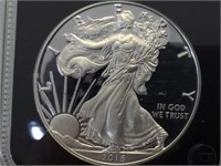 2016 American Silver Eagle, encased