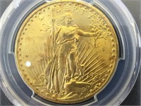 1927   PCGS MS64  GOLD  $20 St. Gaudens  coin
