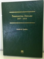 Presidential Dollars 2007-2016 album, complete