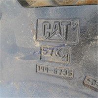 (15) CAT front weights 57kg