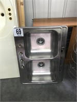 X2 Stainless Steel Sink