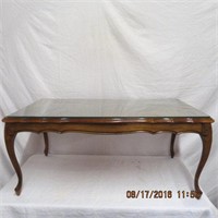 Cherry French Provincial scalloped edge coffee