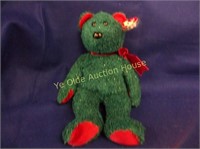 Beanie Buddy Bear "2001 Holiday Teddy"
