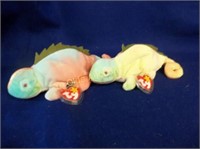 Beanie Baby Chameleons "Iggy"