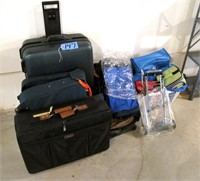 Lot of Luggage and bags