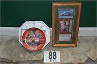 Darrell Waltrip Collector Plate & Picture