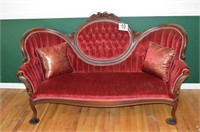 Victorian Medallion Sofa (Rose Carving) Matches