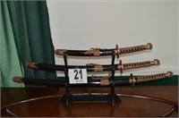 3 Piece Sword Set (China)