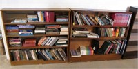 Lot, 2 bookcases 53" W. x 48" H. and