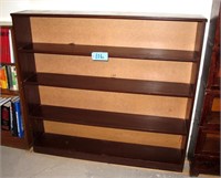 56" wooden bookshelf,
