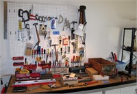 Lot, Hand tools and supplies,