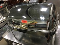 Never Used S/S Roll Dome Chafer With Gold Accent