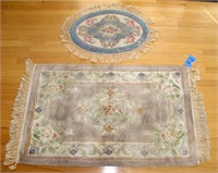 Lot, 2 Chinese wool rugs: