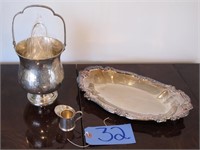 Silver plate and sterling includes: