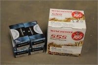 (4) BOXES FEDERAL 22LR WITH (1) BOX WINCHESTER