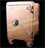 Vintage Personal Safe Cast Iron