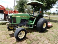 JOHN DEERE 5210 TRACTOR W/ BUSH HOG 286 6' MOWER