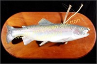 Rainbow Trout Carving by Deer Lodge Prison Inmate