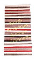 Early Striped Chiefs Blanket Native American Rug