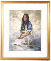 The Sioux Woman by Howard Terpning Limited Edition