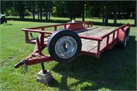 2006 DFH ENTERPRISES, INC. 16' UTILITY TRAILER