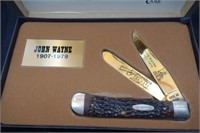 CASE XX 2 BLADE KNIFE JOHN WAYNE #2190