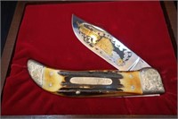 SCHRADE FOLDING KNIFE 75TH ANNIVERSARY
