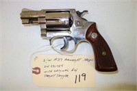 SMITH & WESSON, MODEL 37 SERIAL #SC 231754,