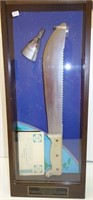 CASE ASTRONAUT KNIFE - M-1 IN DISPLAY CASE -