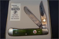 BOKER KNIFE U.S. MARINES - 2 BLADE - UC912 IN