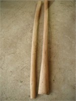 2 Wooden Handles