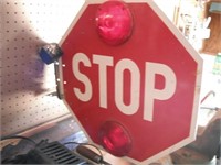 Lighted Stop Sign