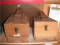 Wooden Shoe Polishing Boxes