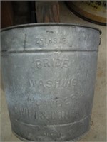 25 lb. Pride Washing Powder Galv. Bucket