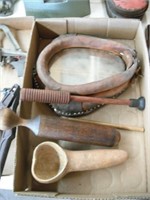Mirror Horse Collar / Vintage Wood Items