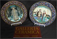 2 Heinrich Russian Fairy Tales Collector Plates