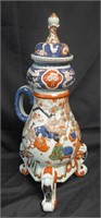 Imari Porcelain Ewer/ Samovar