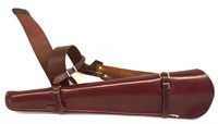 Leather Triple K Rifle Scabbard