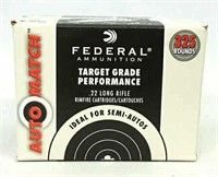 325 Federal .22 Long Rifle Rounds