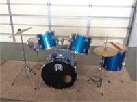 Percussion Plus (7) Piece Drum Set