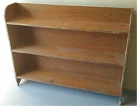 Plywood bookshelf - 50x10x39H