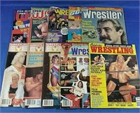 1980s vintage WWF wrestling magazines