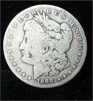 1888 "O" Morgan Silver Dollar