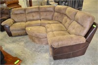L-SHAPE SECTIONAL SOFA &RECLINER COMBO AND