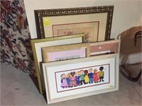 5 Prints and 1 Frame