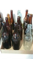 Sheboygan area vintage beer bottles