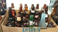 Miscellaneous beer bottles