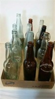 Vintage beer bottles