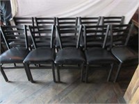 10 Black Chairs