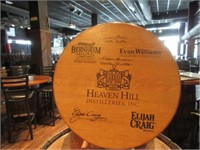 Heaven Hill Distilleries Wooden Wall Hanging